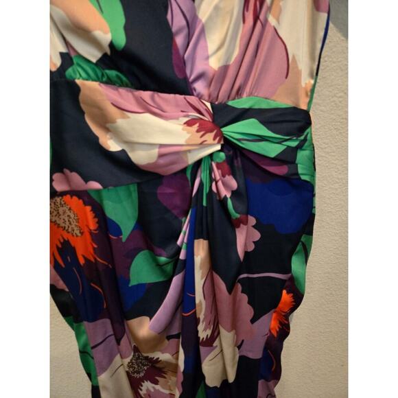 Ramy Brook Women's Morgan Size 8 Multicolor Floral Long Dress Party Cocktail - Picture 2 of 13